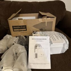 MORFY Portable Blanket Heater, Comfortable Warm Air for Beds, Drying Sweat, to Cope with Weather Changes, All Seasons, with Shoe Dryer Attachment, Noz