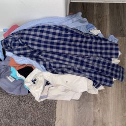 Bunch of XL and XXL Shirts. 