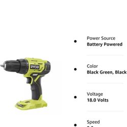 ONE+ 18V Cordless 1/2 in. Drill (Tool Only)