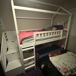 House Frame Loft Bed 