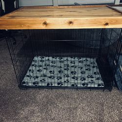 XL Dog cage And topper 