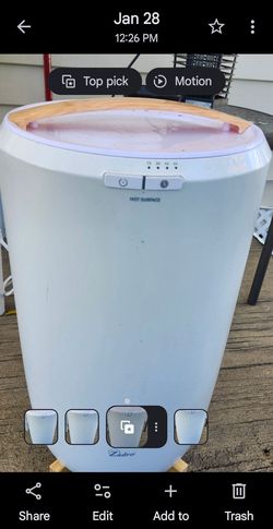 ZANDRO. Large hot towel warmer bucket timer electric.