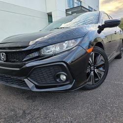 2017 HONDA CIVIC HATCHBACK EX, RUNS GREAT, COLD AC, GREAT ON GAS, FINANCE AVAILABLE 🚘