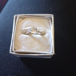 18krgp White Gold  Diamond Ring