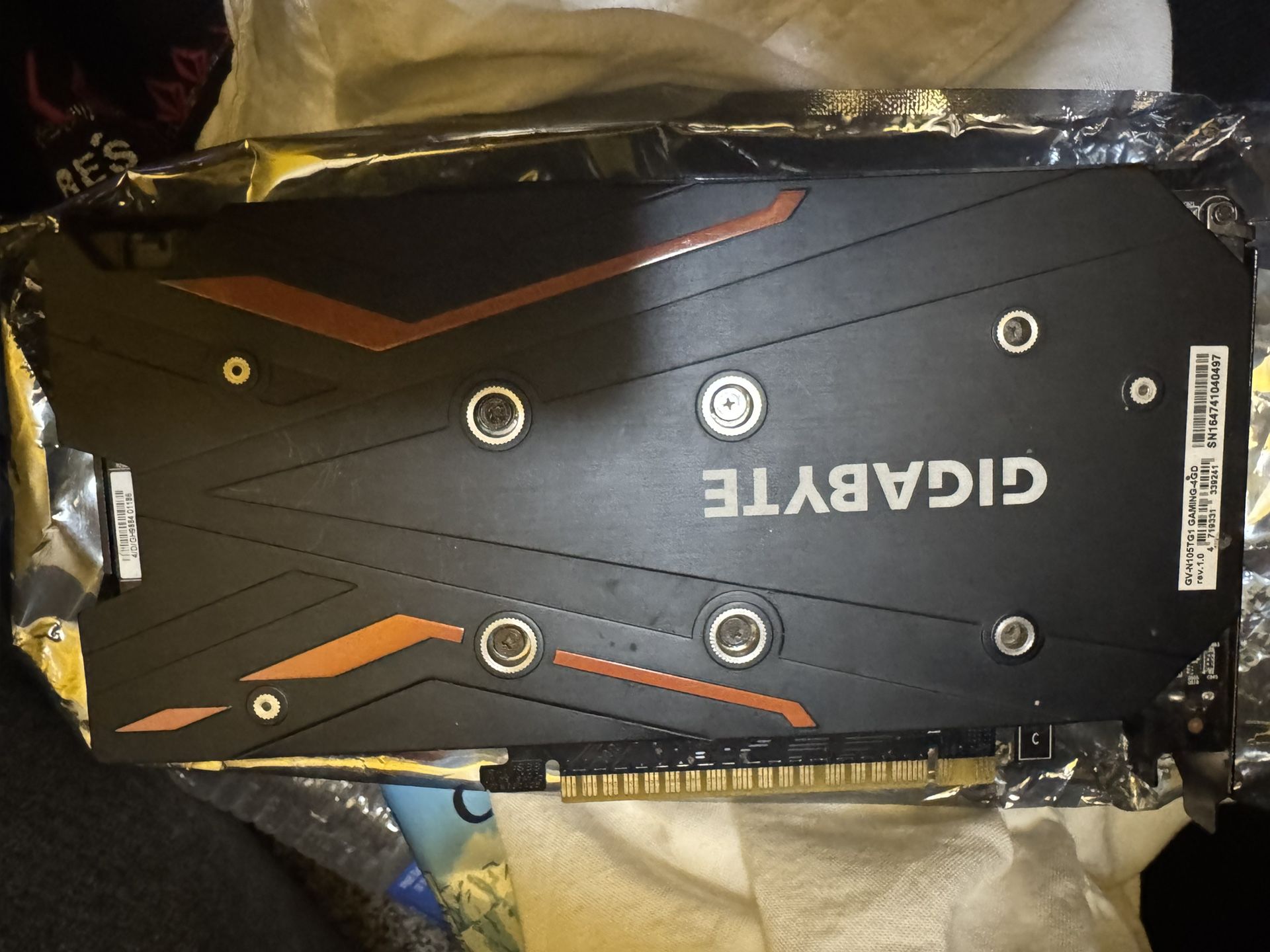 GTX 1050 Ti Gigabyte Edition 4GB VRAM