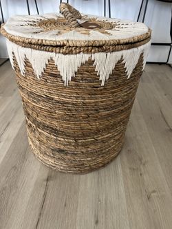 Woven Laundry Basket from Home Goods