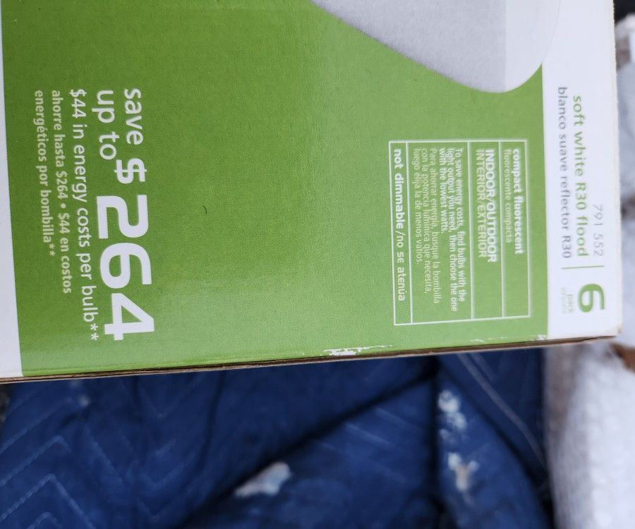 EcoSmart BR30 65W Equivalent LED Light Bulbs Soft White (4 Pack)
