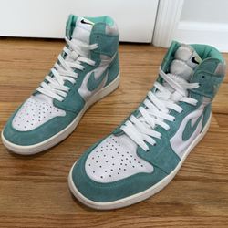 Nike Air Jordan Retro 1 Og High Turbo Green Sz 10.5