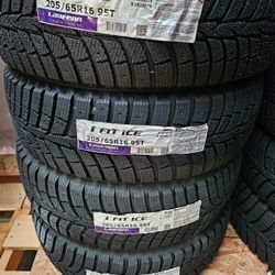 (4) - 205/65/16 Laufenn I Fit Ice Snow Tires