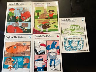 Explode The Code Books 2, 5, 6, 7 Set