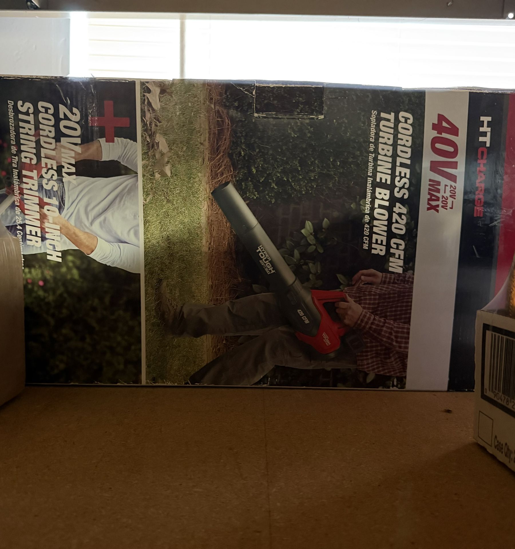 HT Charge Cordless 420 CFM Turbine Blower (doesn’t Include Batteries)