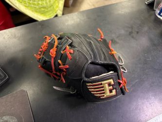 Used Elysian Custom Black Leather LHT 11" Glove