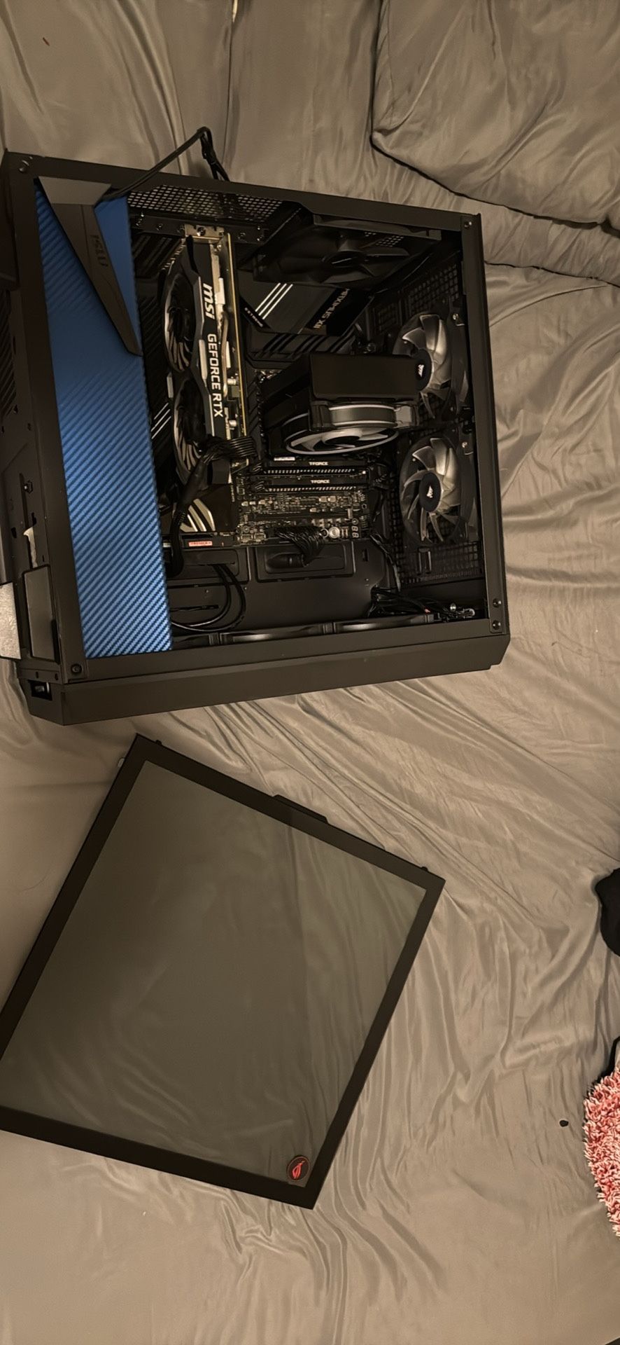 Gaming pc I7-10700F 8 Core, MSI GeForce RTX 2070 8GB, 16GB 3200MHZ Dark Pro, MAXIMUS XII EXTREME, WINDOWS 11PRO 💻