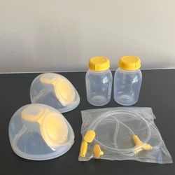 Medela Resupply Kit Maxi Freestyle Hands Free Cups Bottles Tubing 21mm