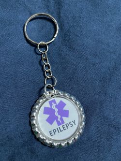 Epilepsy keychain