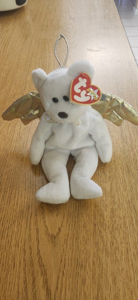 TY 2000 Beanie Baby Halo 2 W/brown nose