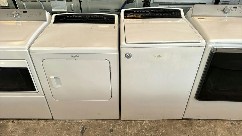 Whirlpool Basic Washer Dryer Set (Top Load Washer & Dryer Set) - Energy Efficient Quiet Operation