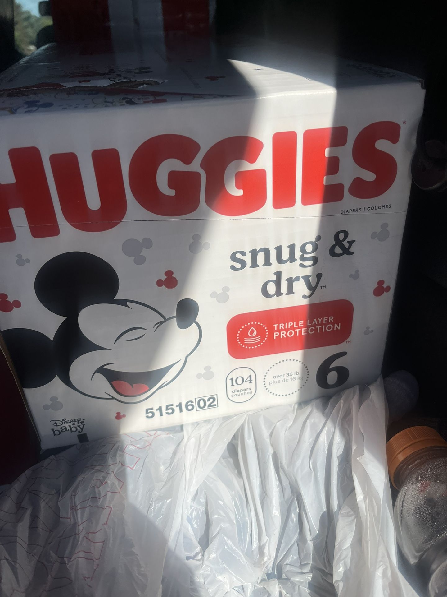 Huggies Diapers Size 6 - $38 For The Box