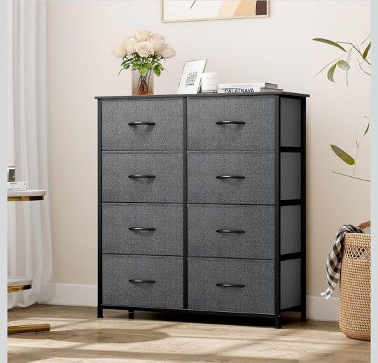 8-Drawer Fabric Dresser / Storage Tower