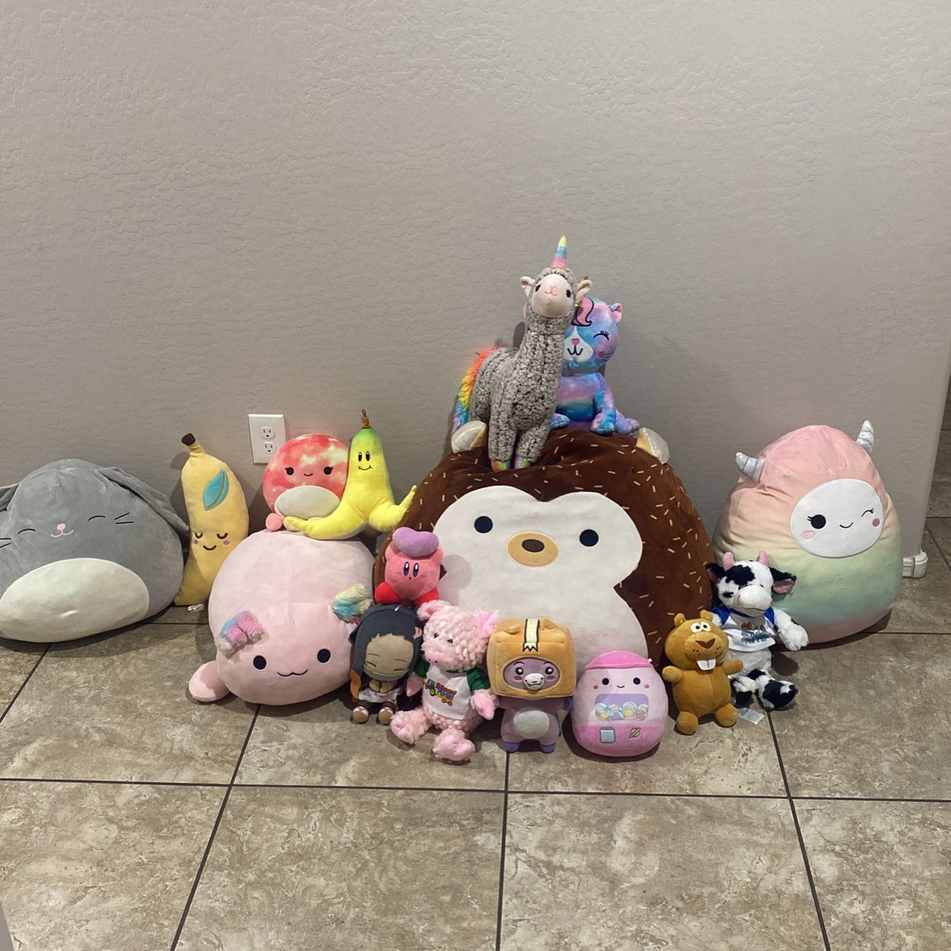 Squishmallows and Plushies