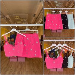 2 Piece Outfit Skirt With Top