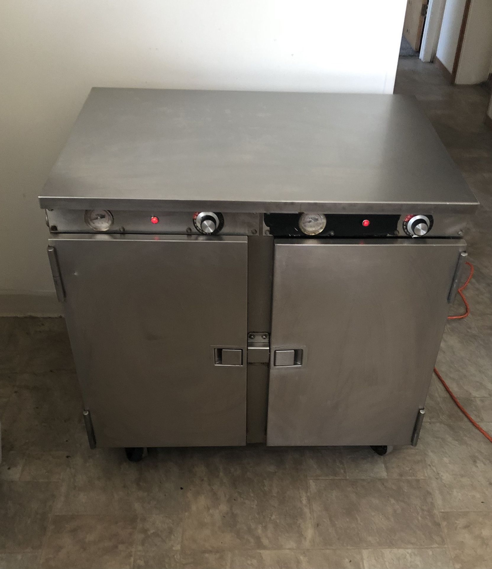 Stainless Industrial Food Warmer/Hotbox