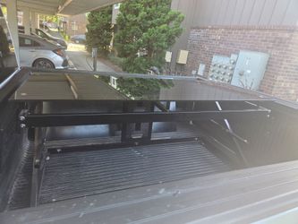 Glass tv stand, 3 shelves