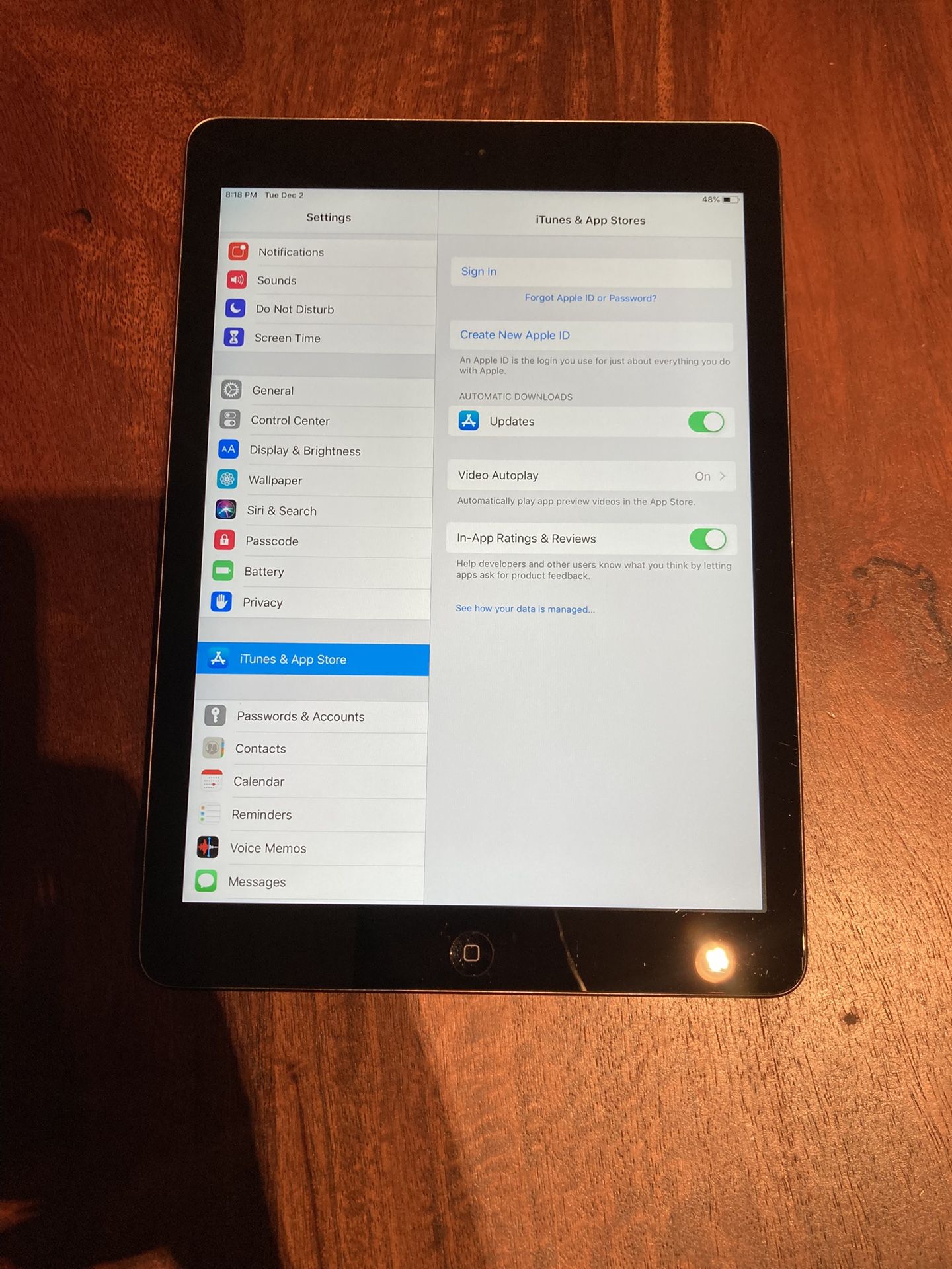 Apple ipad Air Fully Unlocked