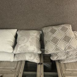 Ashley Furniture feather filled pillow set.