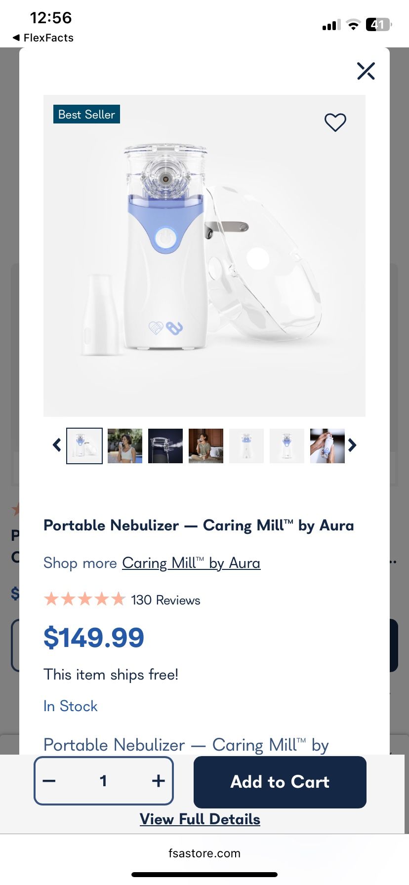 Portable Nebulizer — Caring Mill™ by Aura