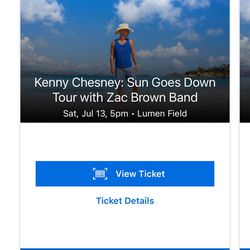 Kenny Chesney Sun Goes Down Tour With Zac brown