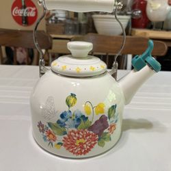 Pioneer Woman  Whistling  Tea Kettle 