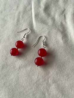 Carnelian earrings