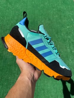 ADIDAS ZX 1K BOOST “MINT GREEN / ORANGE” (Size 10, Men’s)