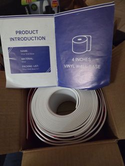 4" VINYL WALL BASE