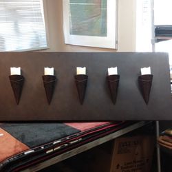 Metal Wall Candle Holder