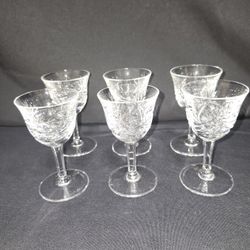Waterford Crystal Stemware 6 Piece. Shot Glass 
