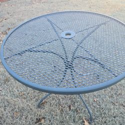 Vintage Wrought Iron Table