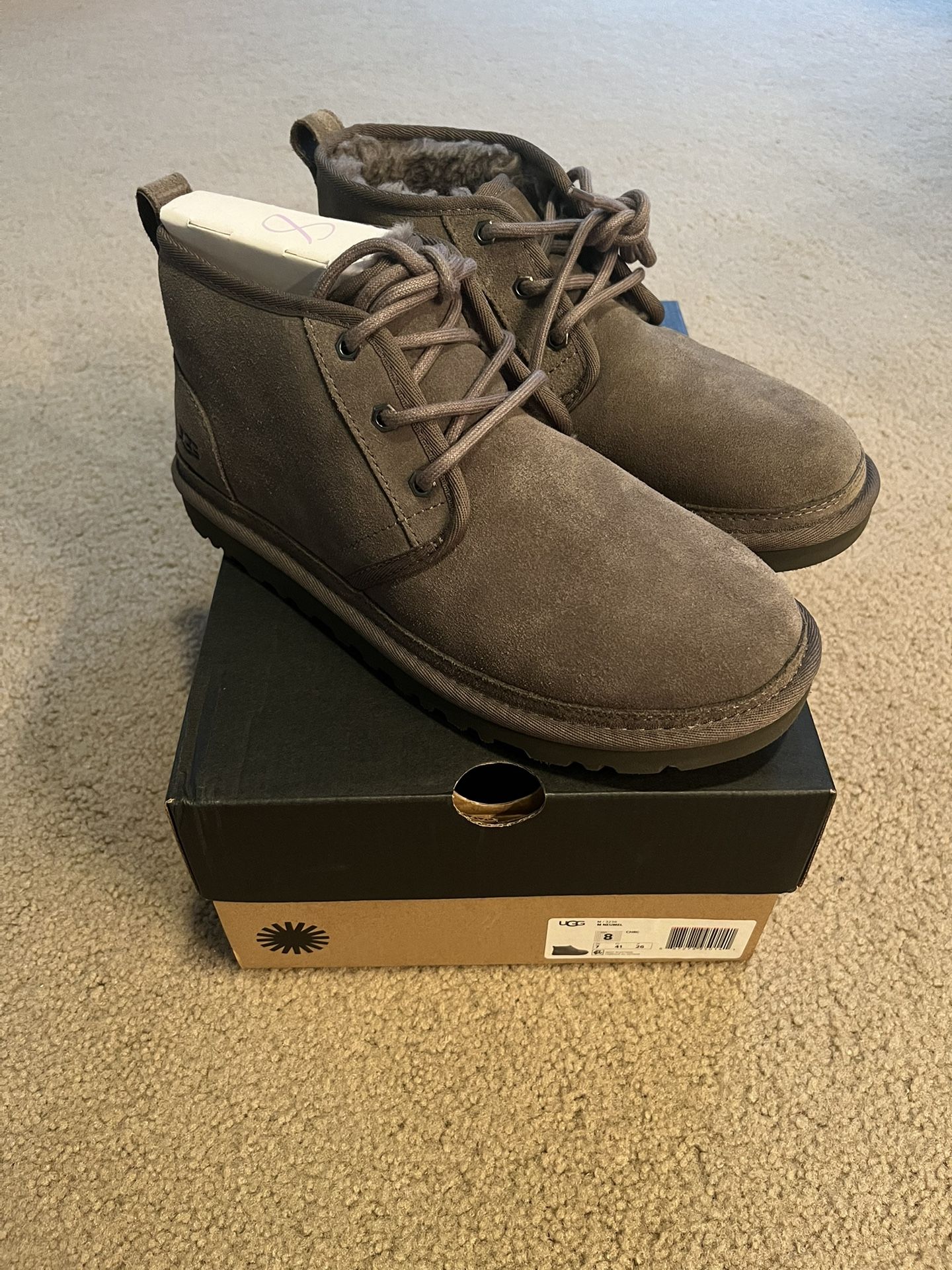 (NEW) Ugg Grey/Charcoal Neumel Chukka Boot