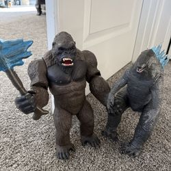Godzilla & Kong Automated Toys