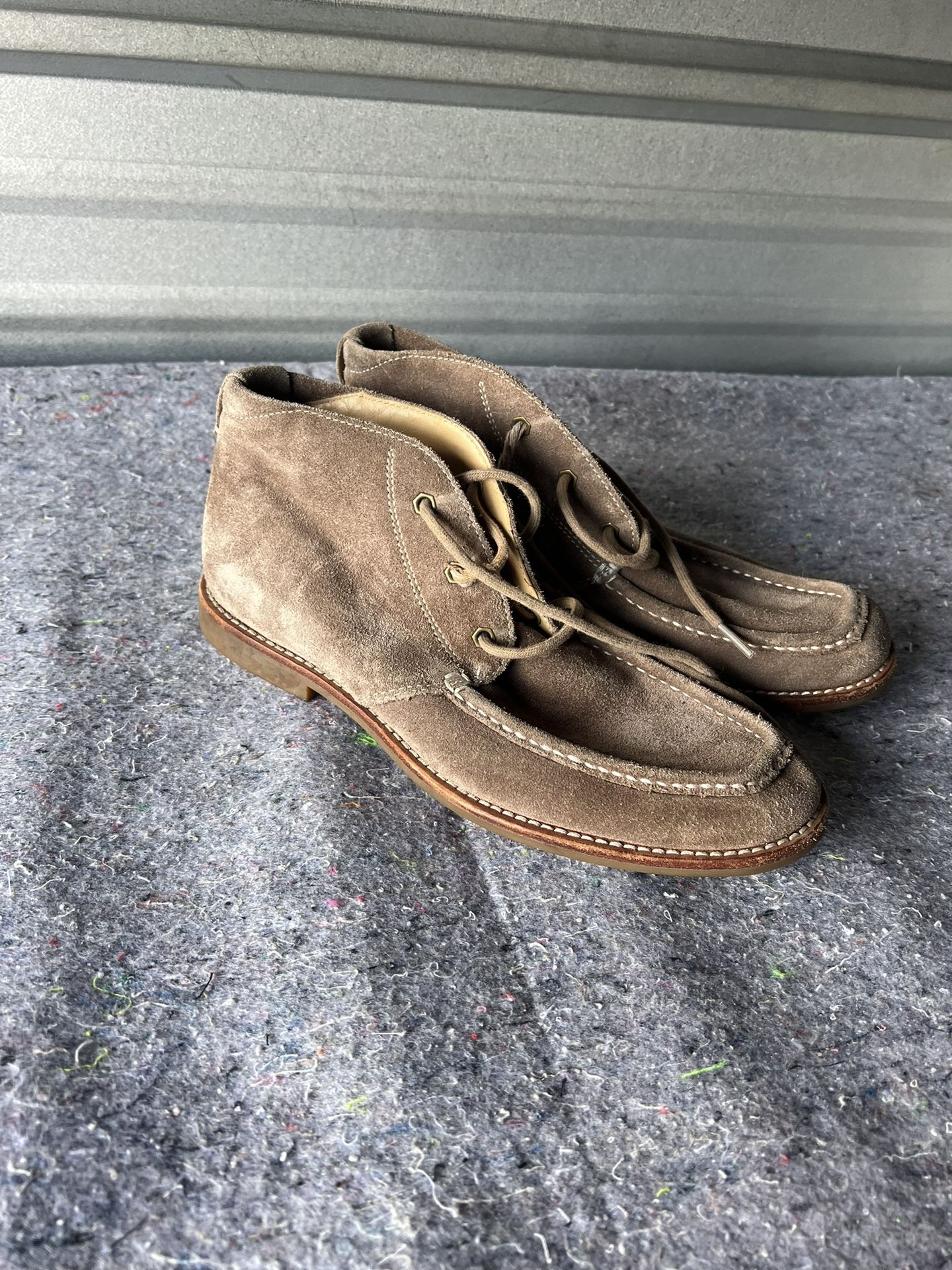 UGG Via Lungarno Chukka Boots Tan Nubuck Leather Sz 9 MSRP $279