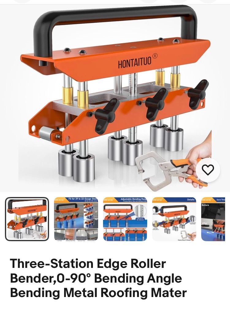 Three Station Edge Roller/ Bender