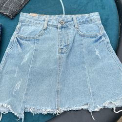 Jean Skirt