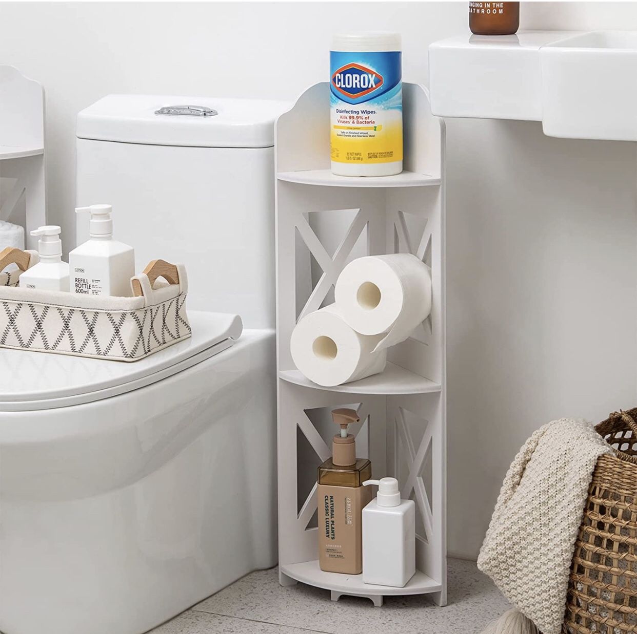 Corner Shelf Stand