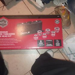 Doyle Premium Pipe Threading Die Head Kit 