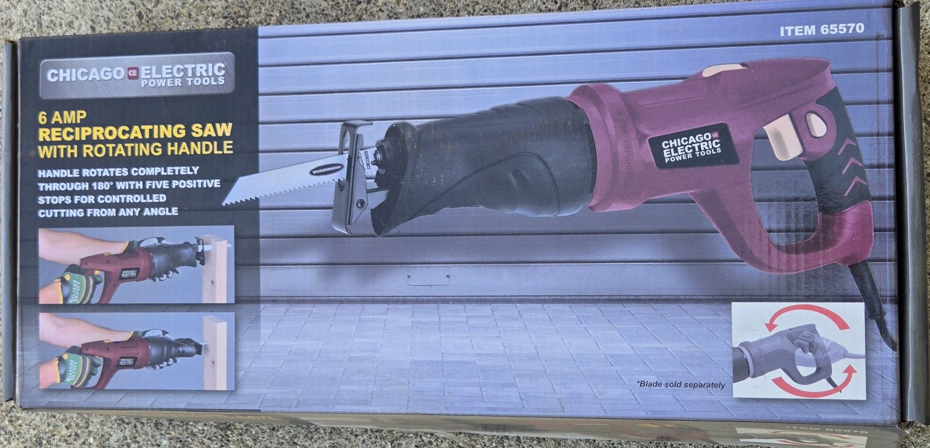 6" Reciprocating Saw - Corded Electric