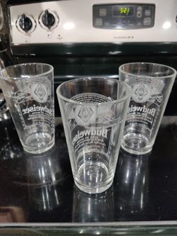 Budweiser Glasses 