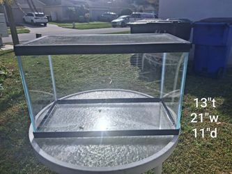 10-15 Gallon Glass Reptile Tank