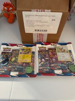 Pokémon Battle Styles 3 Pack Blisters