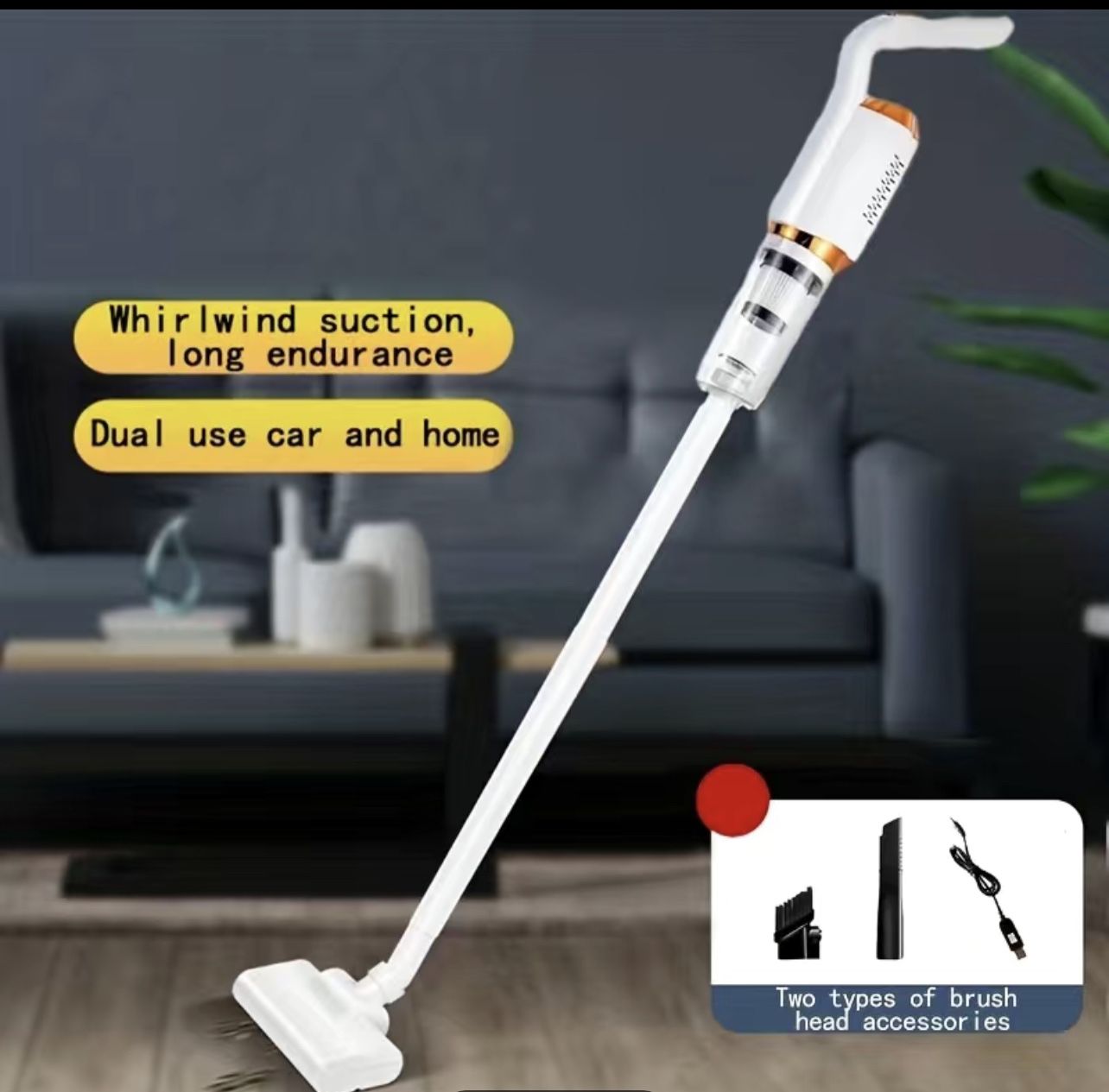 Powerful Cordless Handheld Vacuum Cleaner